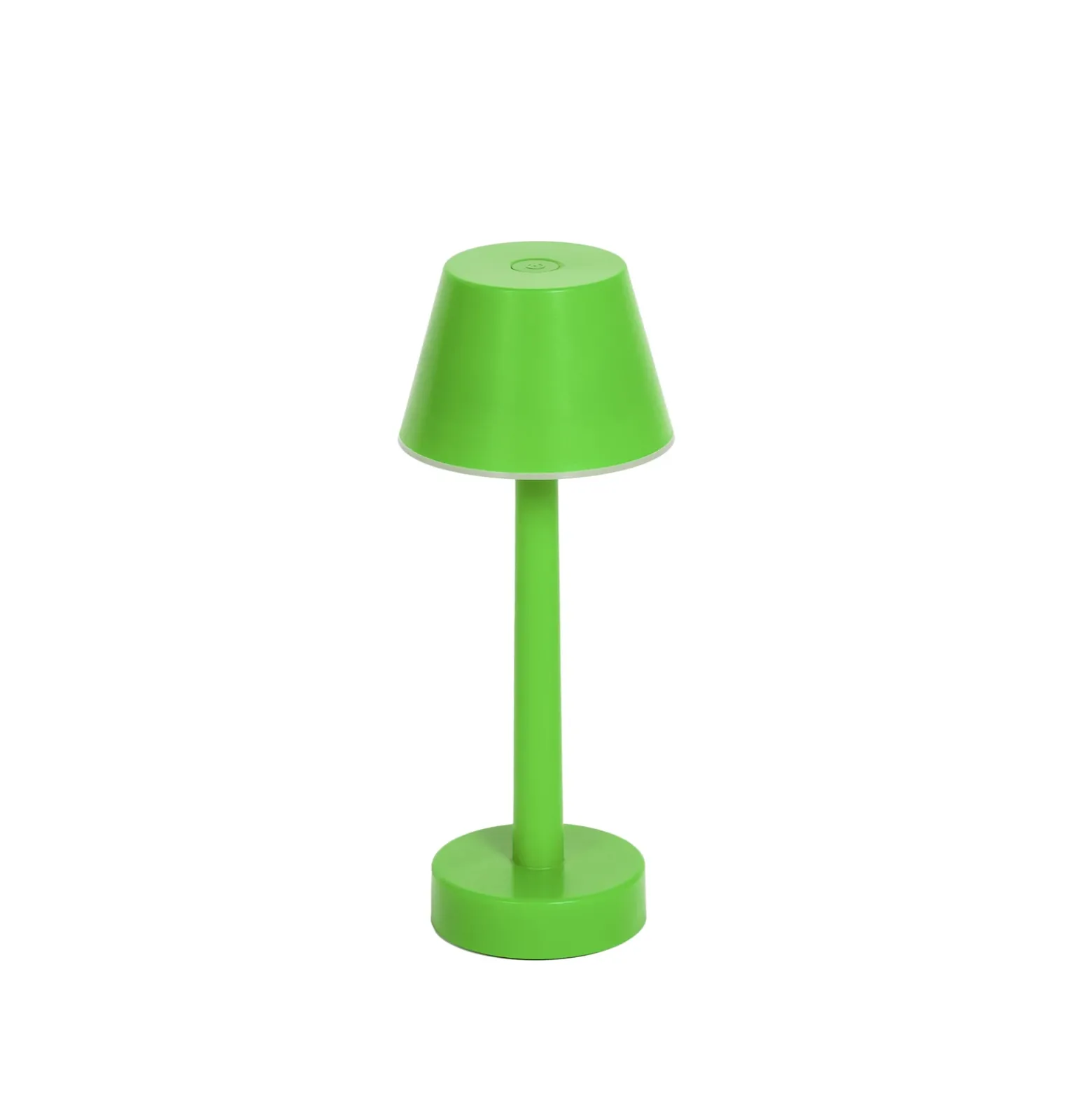 Lámpara LED recargable Lindby Gaja, verde, USB, IP44, RGBW, atenuable