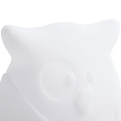 Lámpara LED recargable Lindby Errol, búho, blanco, RGBW, IP54