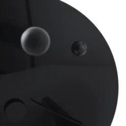 Lámpara LED recargable para terraza Melt grande de Tom Dixon, gris humo