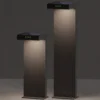 Lámpara LED solar ALA GROUND MINI de KLEWE, antracita, 40 cm, IP65