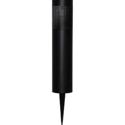 Lámpara LED solar Blace en negro, 39 cm de altura