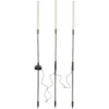 Lámpara LED solar Bubbly set 3 ud, multicolor