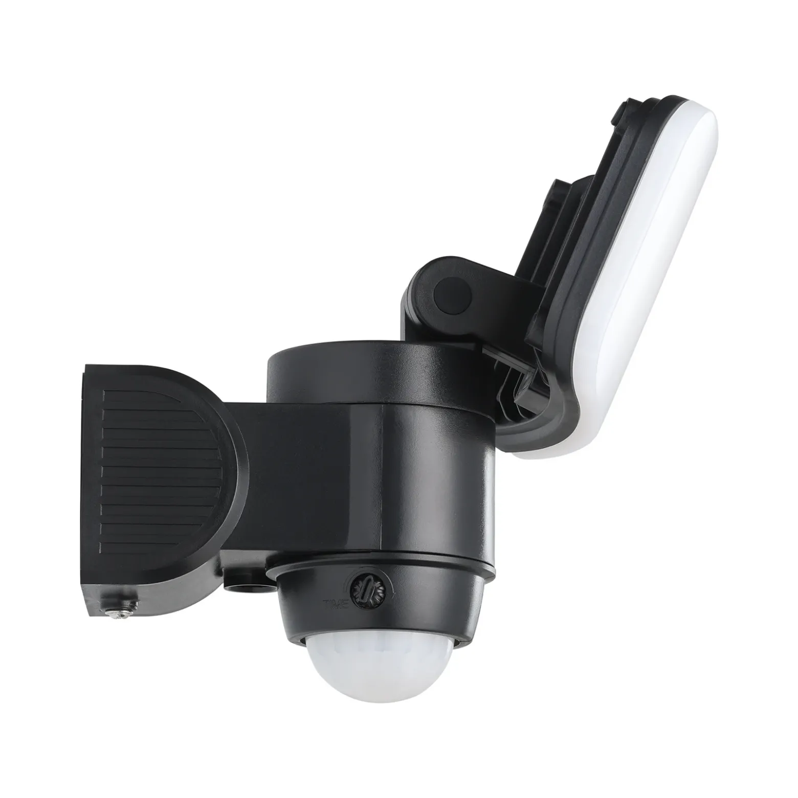 Lámpara LED solar Casabas con sensor, negro