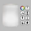 Lámpara LED solar Ceppo 3000 K y RGB, dim blanco