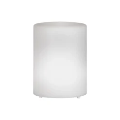 Lámpara LED solar Ceppo 3000 K y RGB, dim blanco