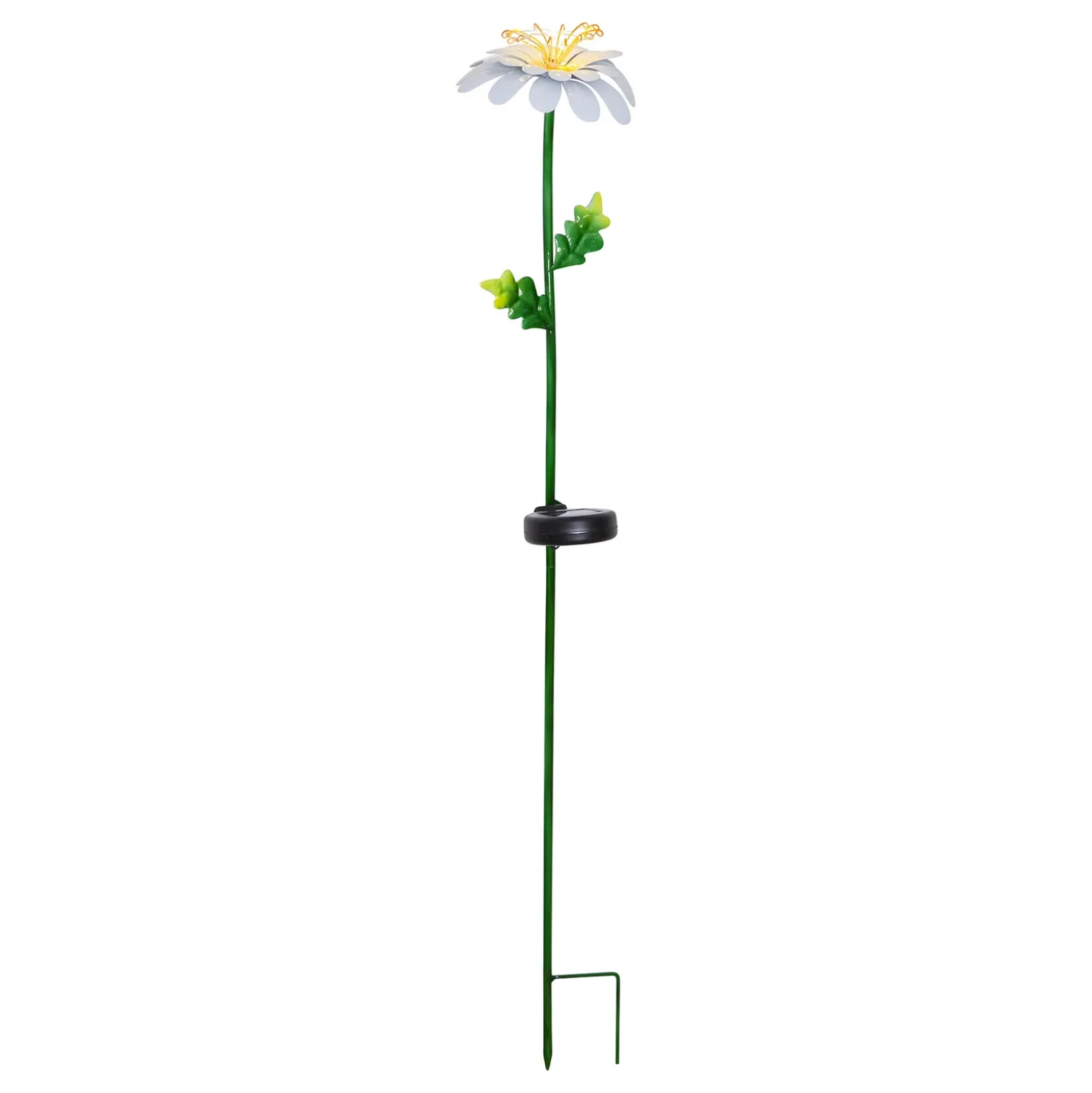 Lámpara LED solar Daisy en forma de margarita