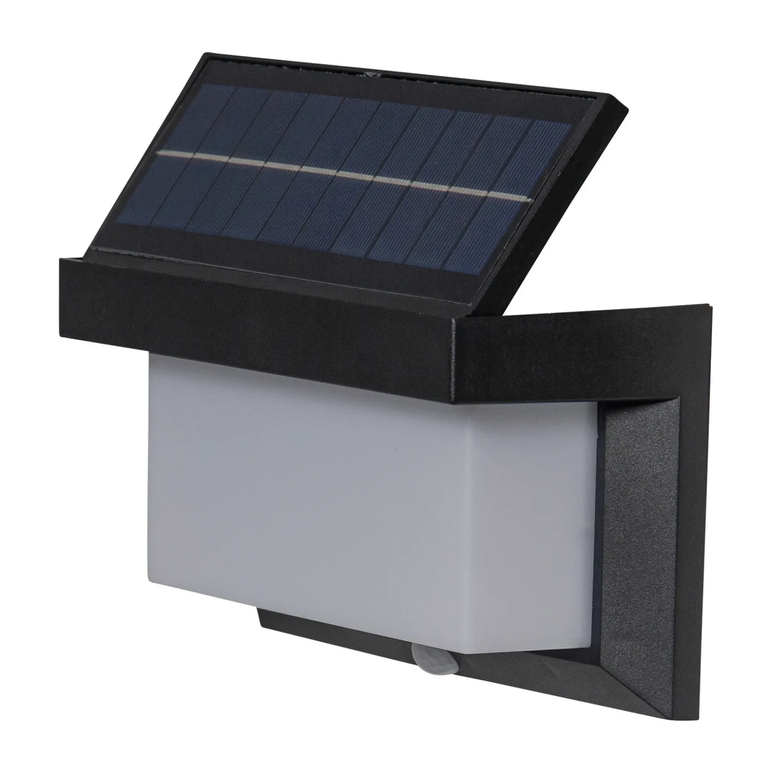 Lámpara LED solar de pared Valla con detector de movimiento