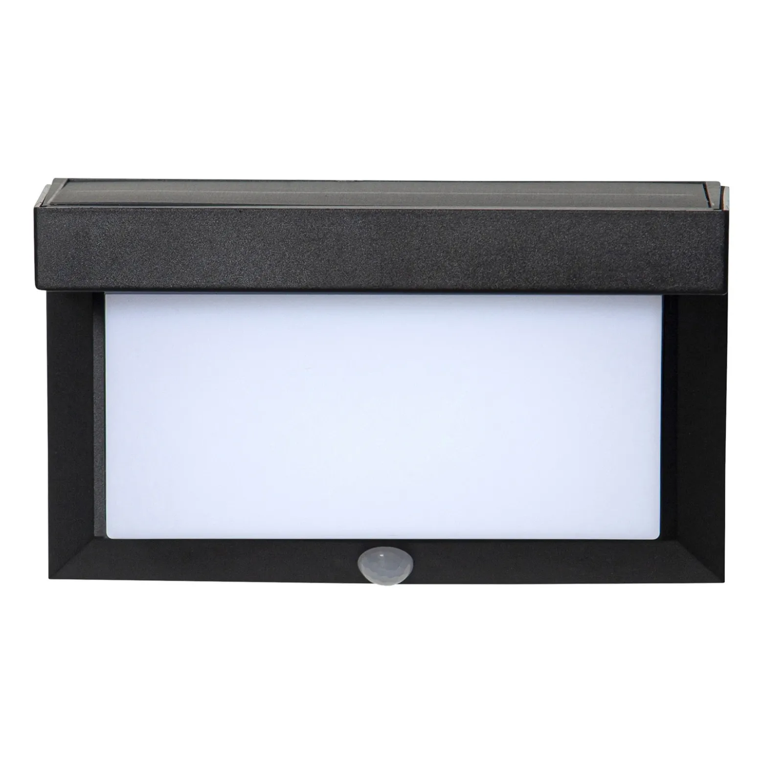 Lámpara LED solar de pared Valla con detector de movimiento