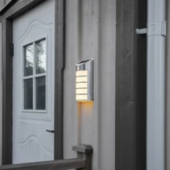 Lámpara LED solar de pared Wally con detector de movimiento