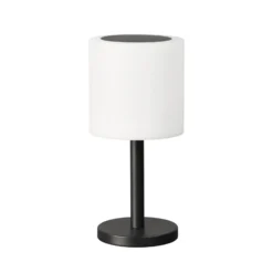 Lámpara LED solar de sobremesa para exteriores Milano Pro, RGBW, control