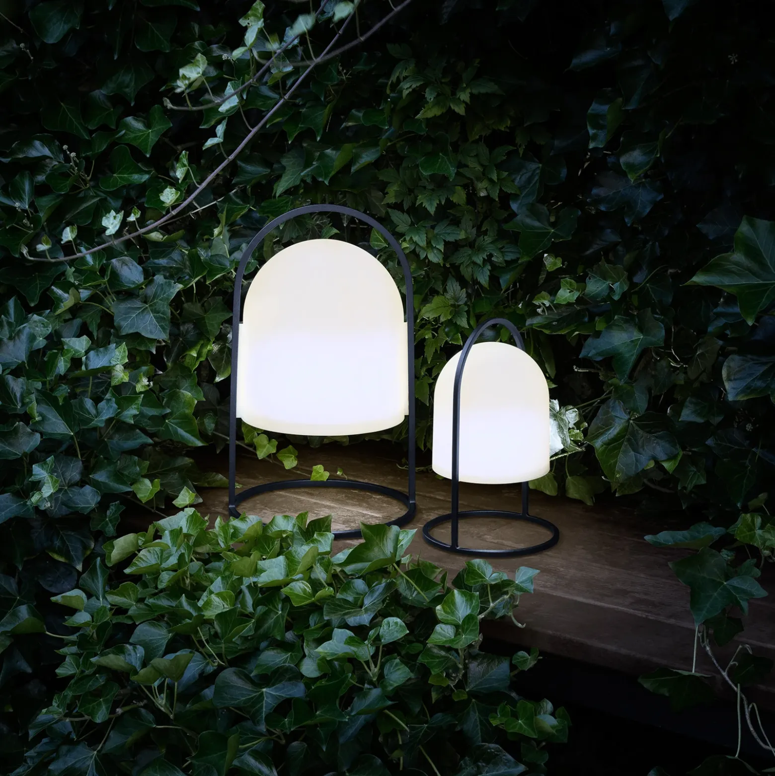 Lámpara LED solar Eva Solo SunLight, 43 cm, IP65, atenuable