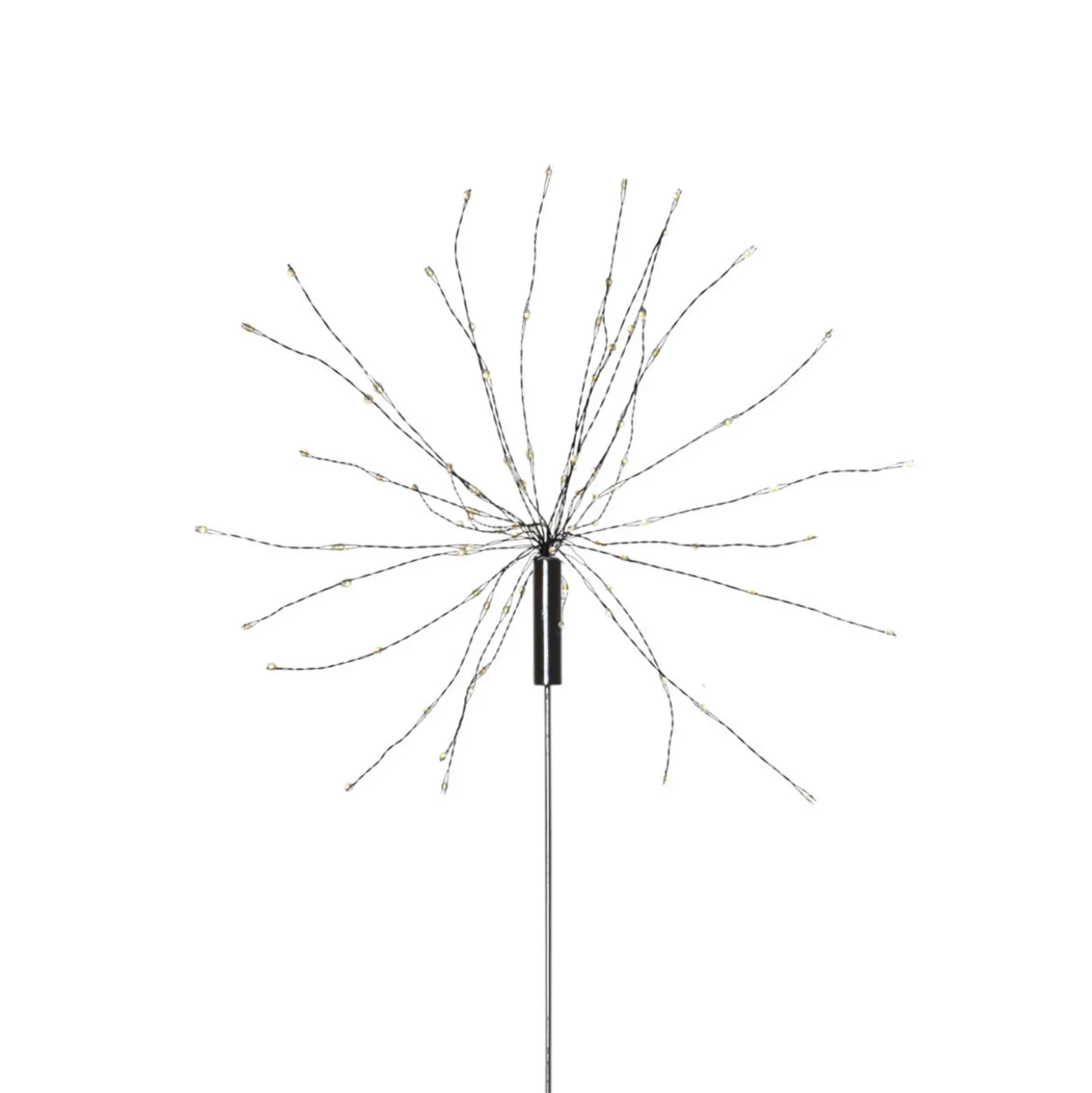 Lámpara LED solar Firework pica de tierra, 100 cm