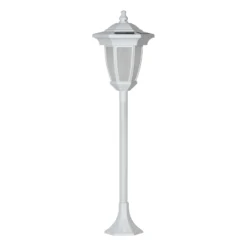 Lámpara LED solar Flame, 4 en 1, blanco