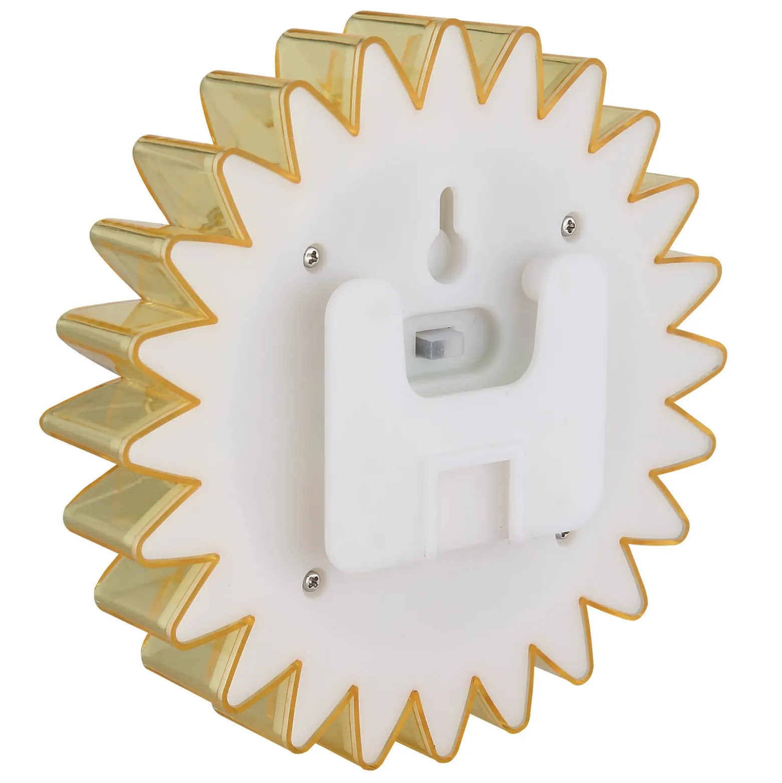 Lámpara LED solar 33598 Girasol Ø 13 cm, amarillo, plástico