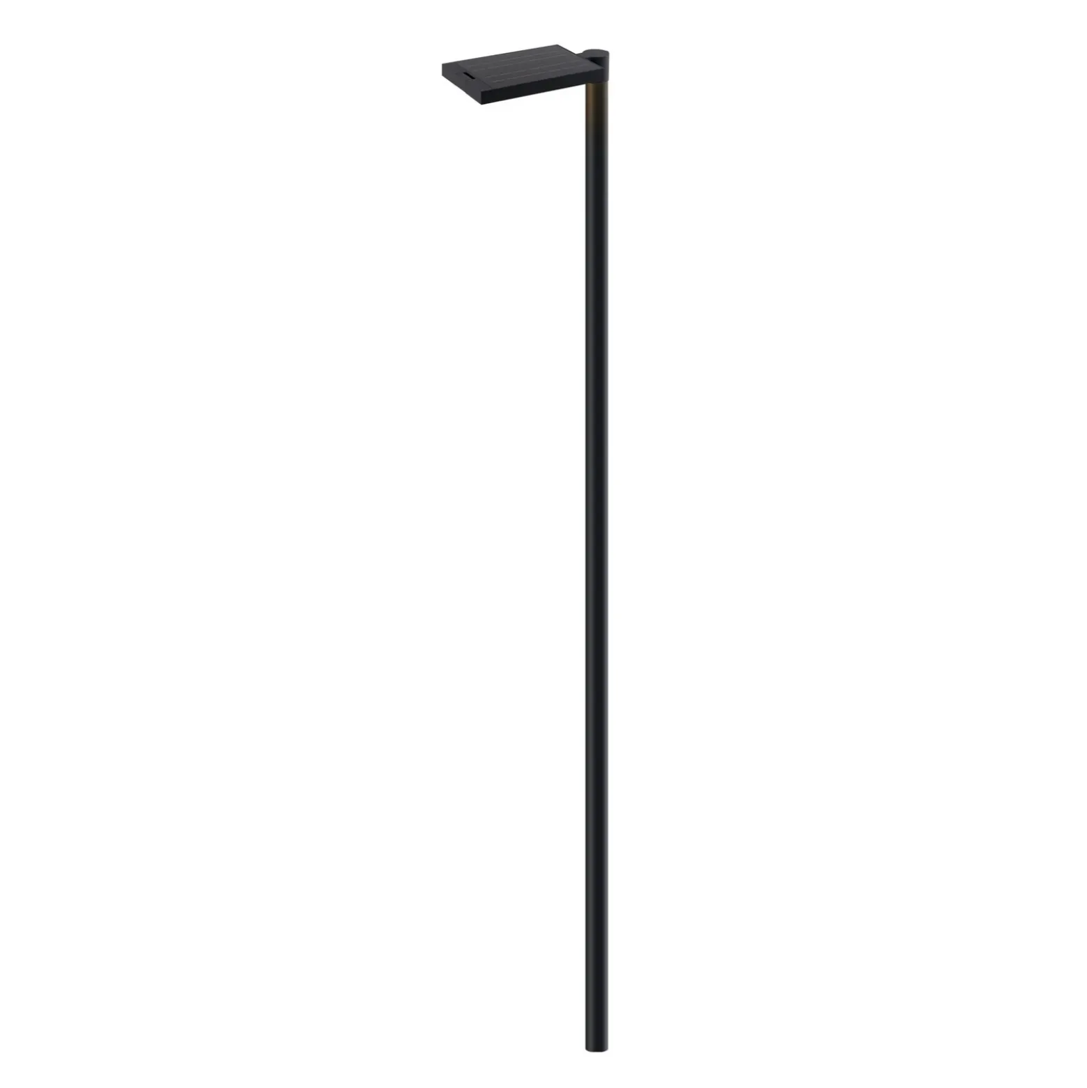 Lámpara LED solar KLEWE LINK sin mástil, antracita, IP65