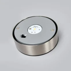 Lámpara LED solar Lindby Aleeza, 61 cm, acero inoxidable, pica para fijar en el
