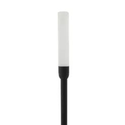 Lámpara LED solar Lindby Balian, juego de 3, negro, aluminio, 3000 K