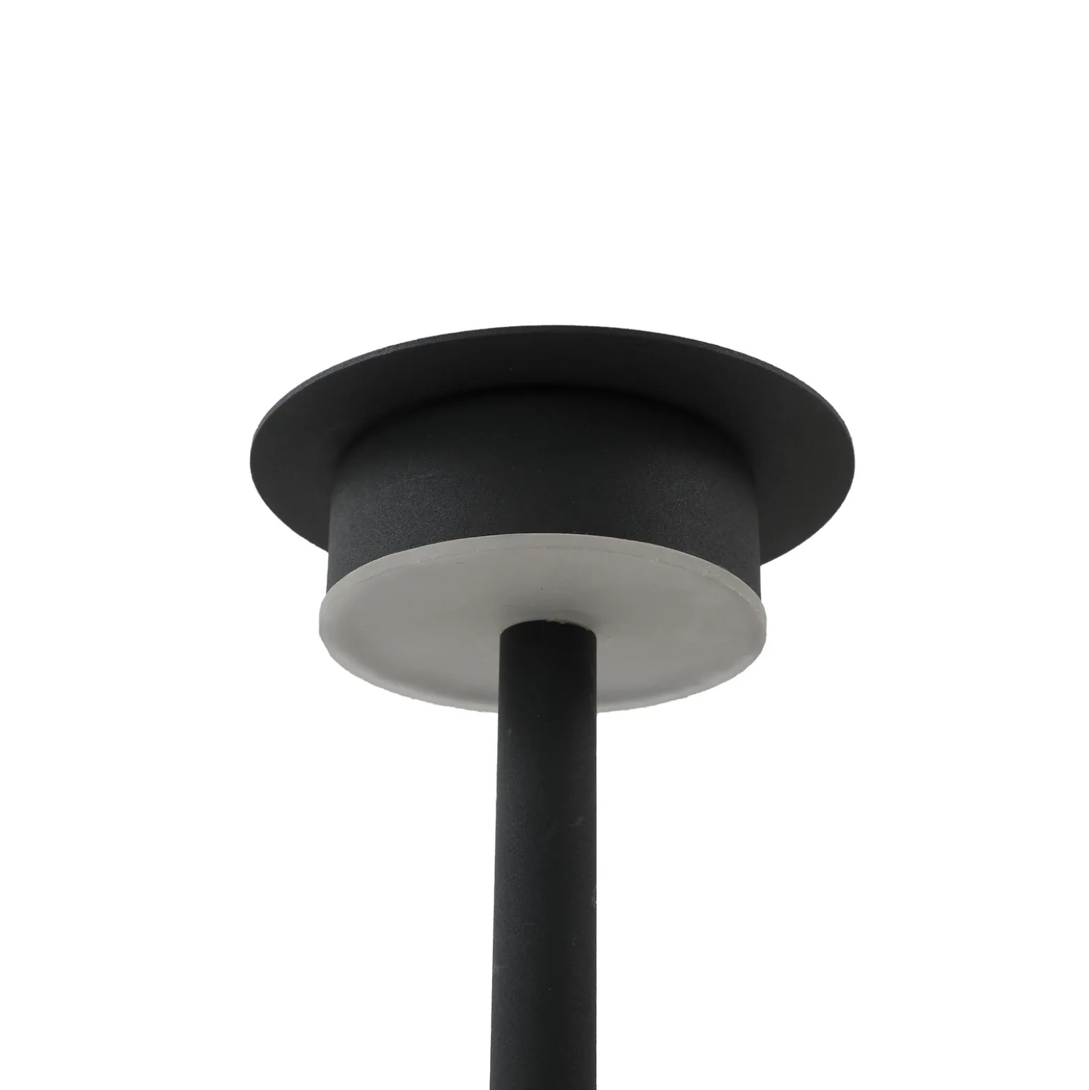 Lámpara LED solar Lyris de Lindby, juego de 3, negro, aluminio, 3000 K
