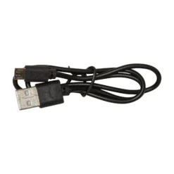Lámpara LED solar Marron, altura 25 cm, marrón, metal, USB-C