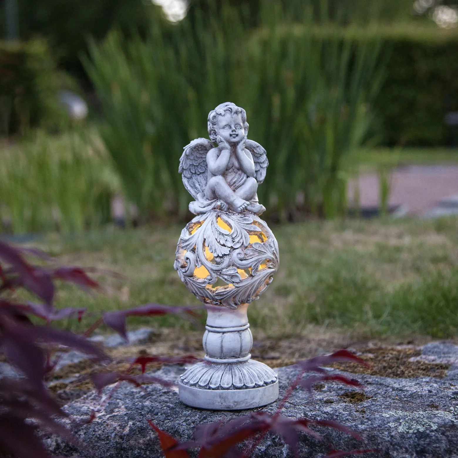Lámpara LED solar Ángel