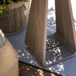 Lámpara LED solar Osmoz de Duratek, gris
