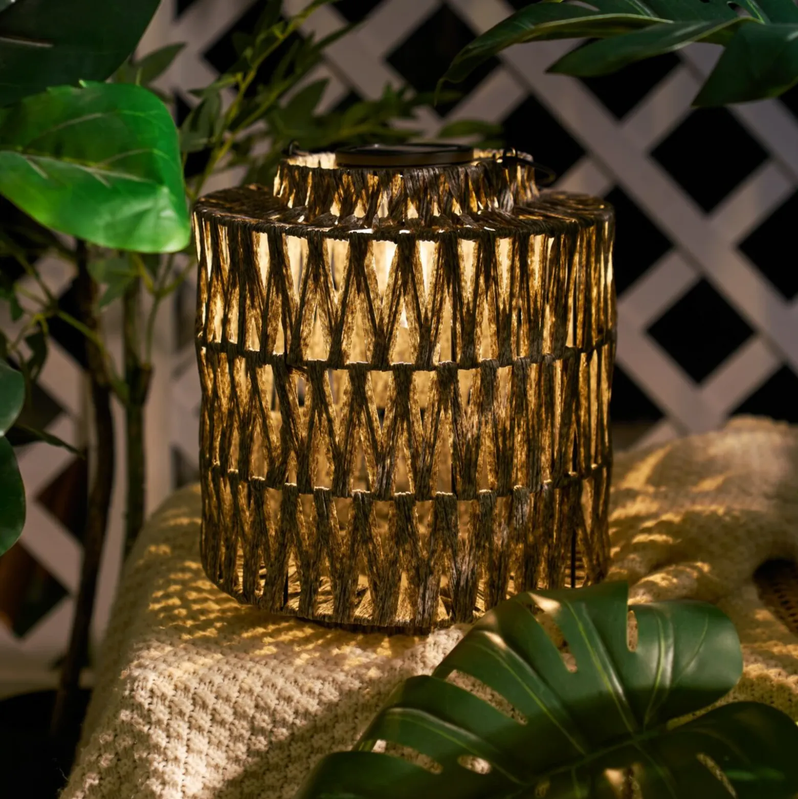 Lámpara LED solar Pauleen SUNSHINE TWINKLE, gris, 29 cm, IP44