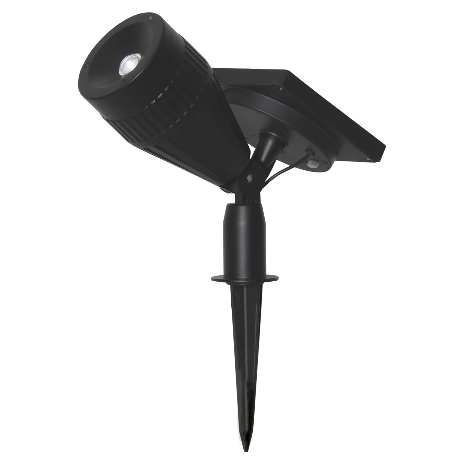 Lámpara LED solar Powerspot, pantalla ajustable