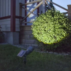 Lámpara LED solar Powerspot, pantalla ajustable