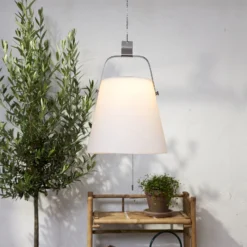Lámpara LED solar Solia, Ø 28 cm