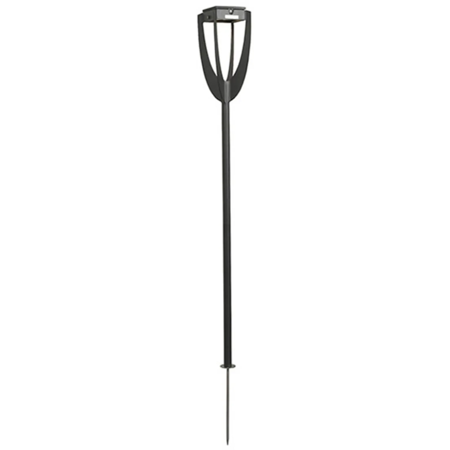 Lámpara LED solar Tulip pica de tierra, antracita