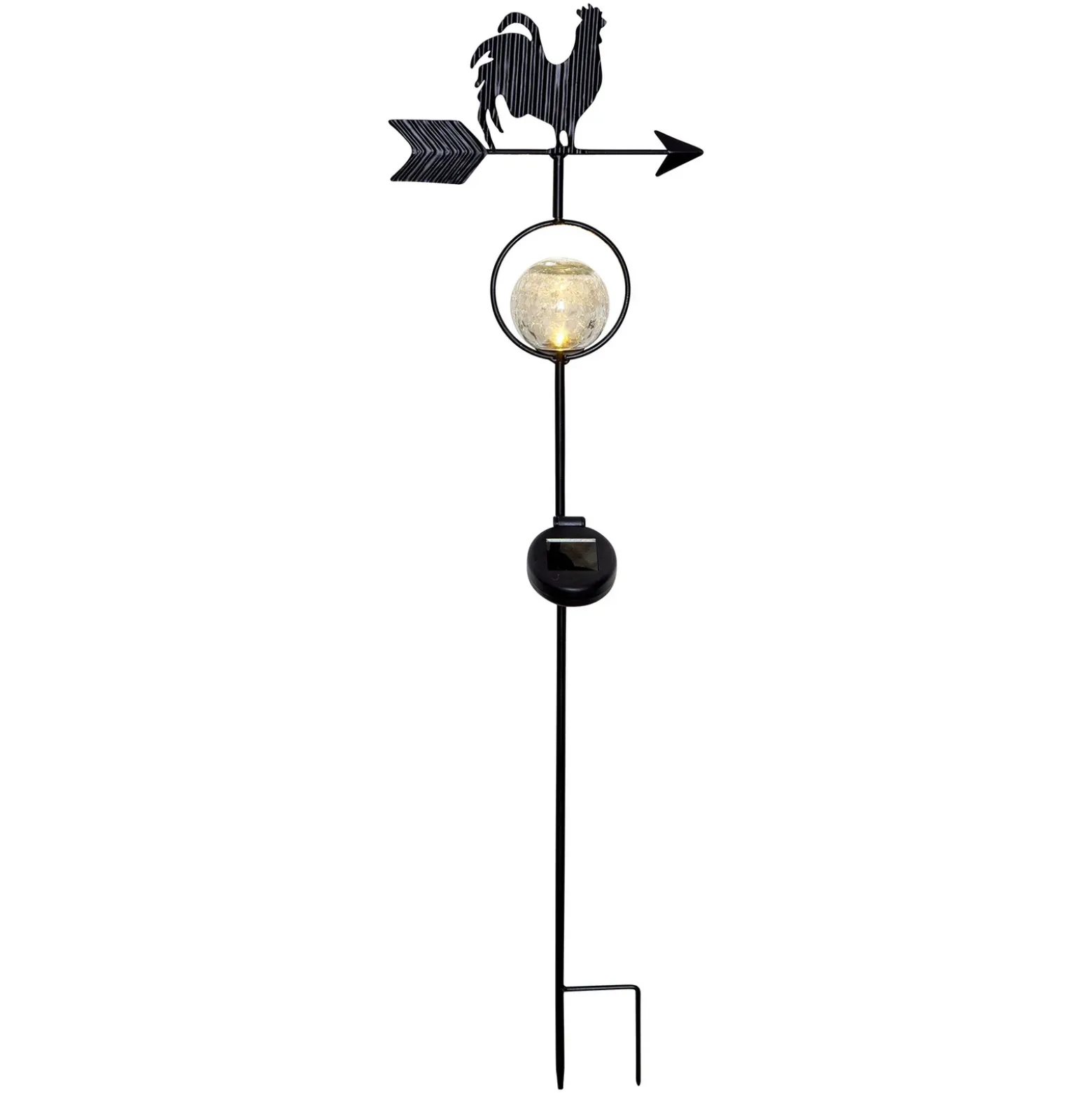 Lámpara LED solar Windy, muestra dirección viento