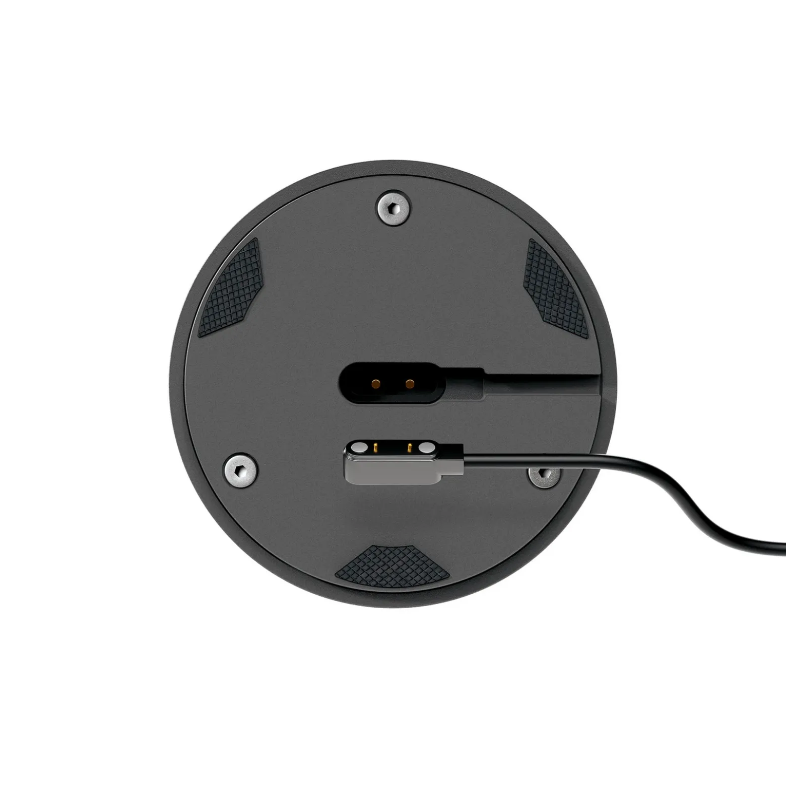 Lámpara mesa LED batería Nudrop IP54, gris grafito