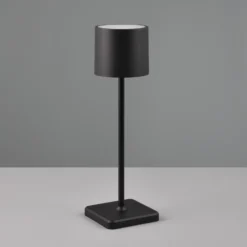 Lámpara mesa LED Fernandez, atenuador y CCT negro