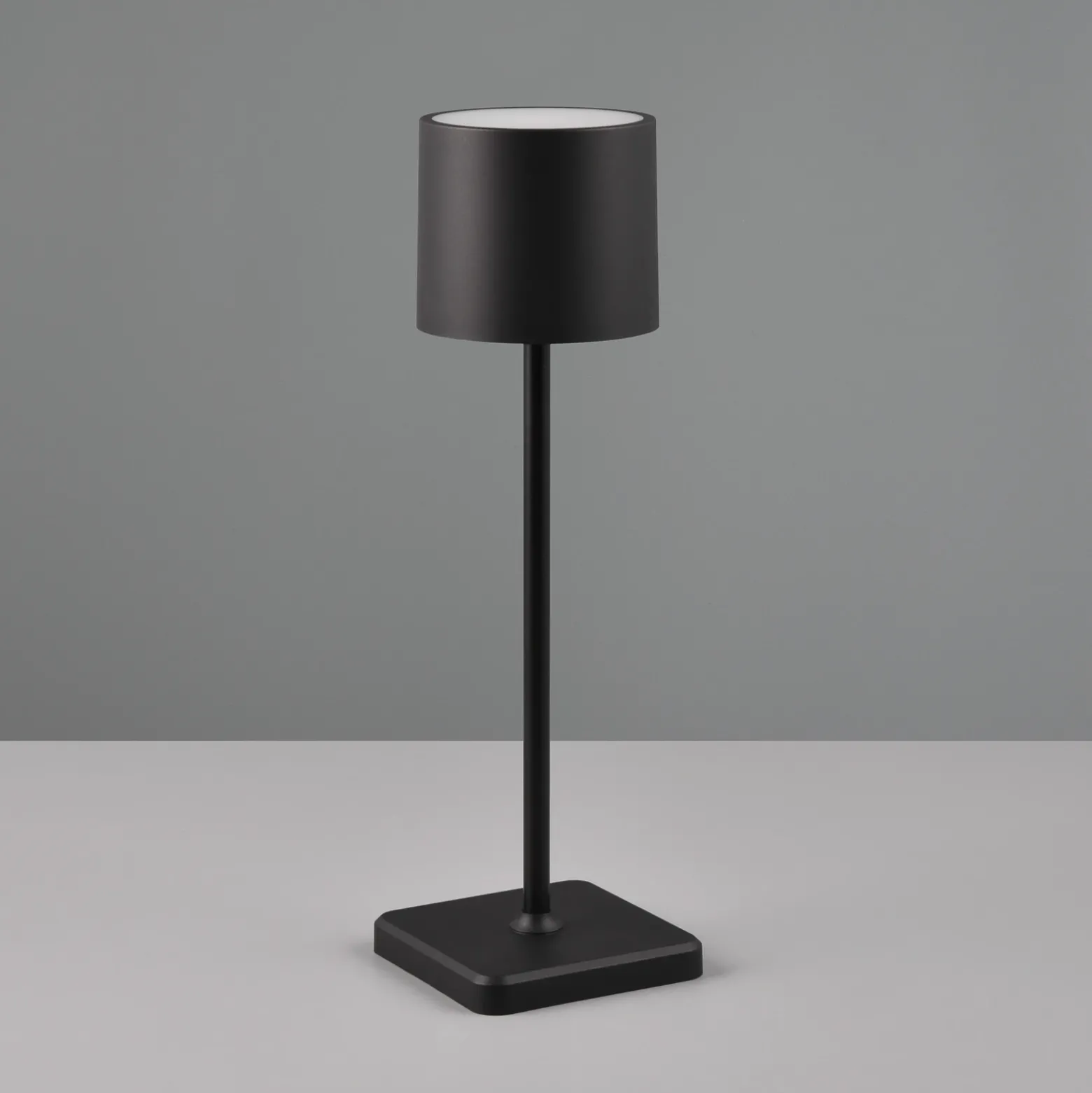 Lámpara mesa LED Fernandez, atenuador y CCT negro
