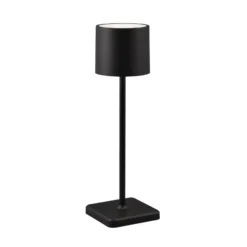Lámpara mesa LED Fernandez, atenuador y CCT negro