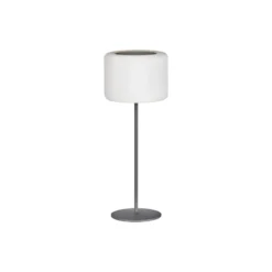 Lámpara mesa solar de batería LED Pino negro arena