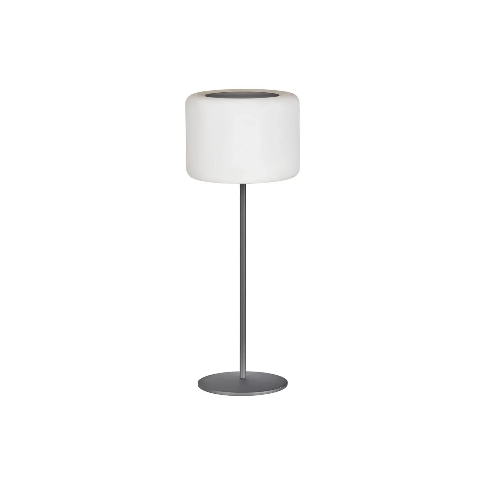 Lámpara mesa solar de batería LED Pino negro arena