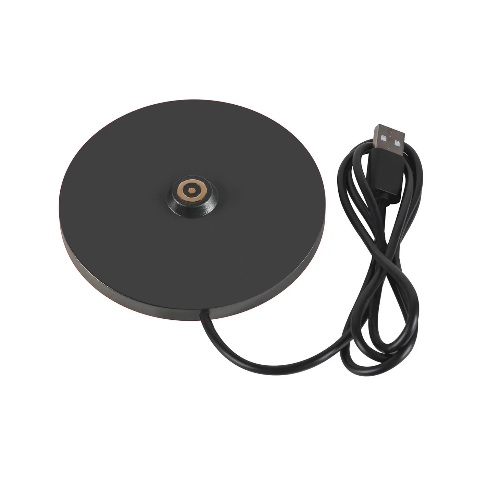 Lámpara recargable LED SLV Vinolina Two, color óxido, aluminio, Ø 11 cm