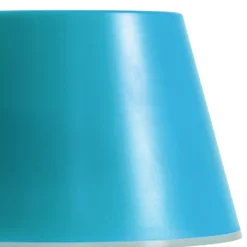 Lámpara recargable Lindby LED Gaja, azul, USB, IP44, RGBW, atenuable