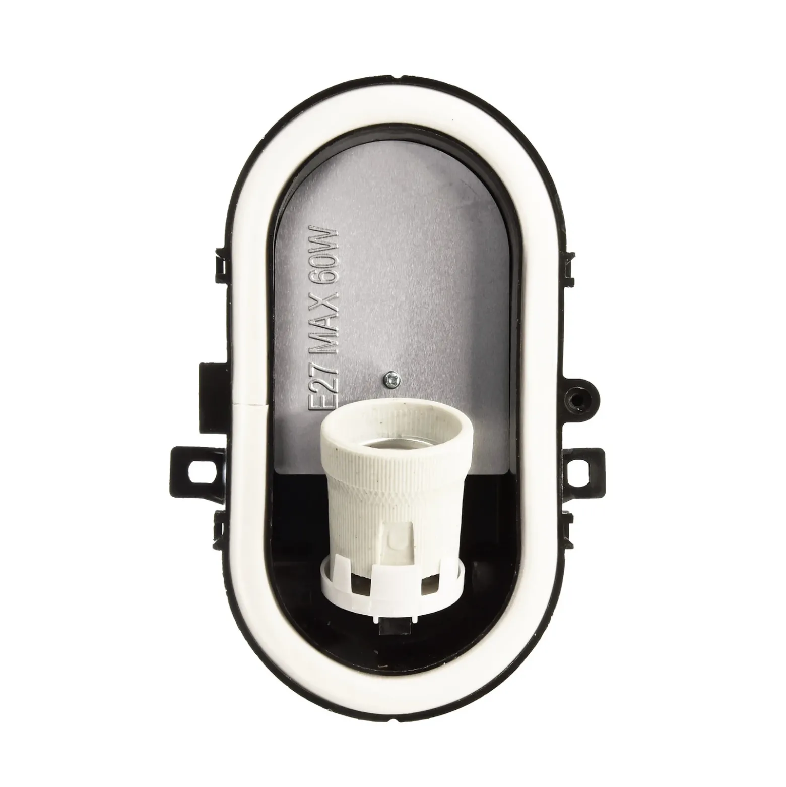 Lámpara resistente a la humedad Sotano Retro, negro, 19 x 12 cm, IP44