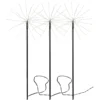 Lámparas decorativas LED Firework para exteriores, juego de 3 unidades, luz