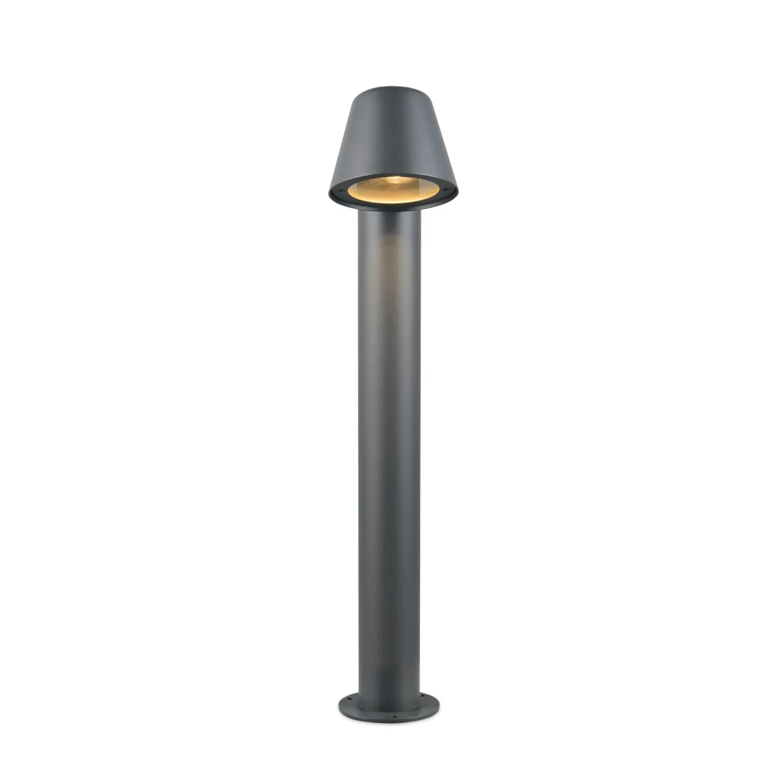 Lámpara sobremuro Beni, negro mate, altura 60 cm, metal