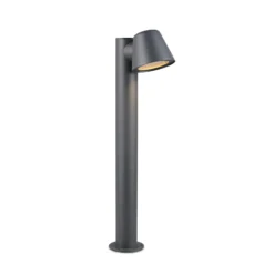 Lámpara sobremuro Beni, negro mate, altura 60 cm, metal