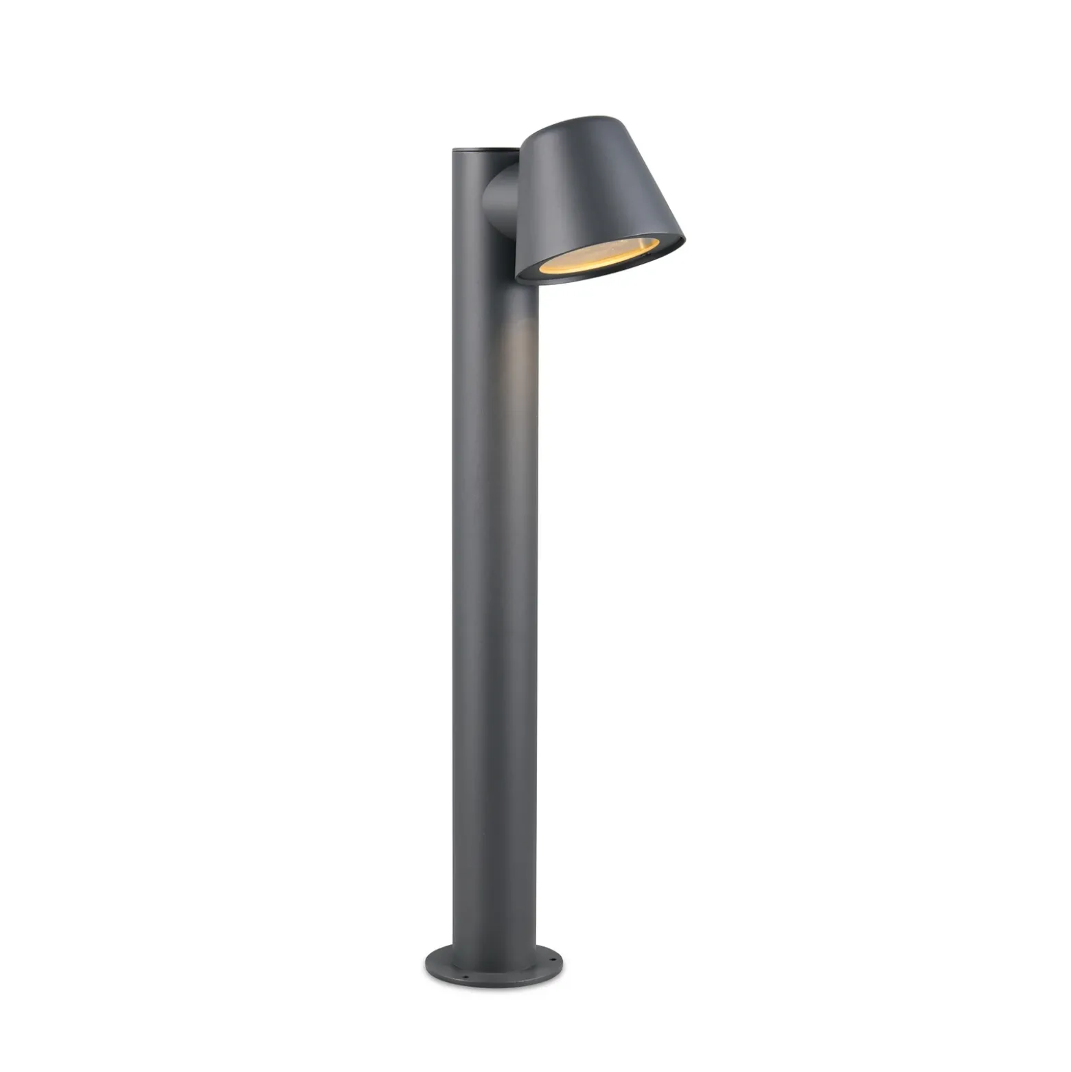 Lámpara sobremuro Beni, negro mate, altura 60 cm, metal