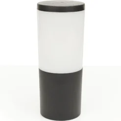 Lámpara sobremuro LED Amelia, CCT, negra, altura 25 cm