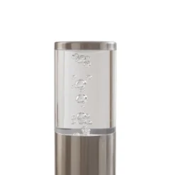 Lámpara sobremuro LED Belen, acero inoxidable