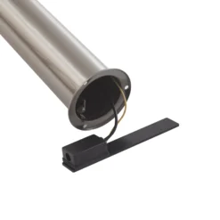 Lámpara sobremuro LED Belen, acero inoxidable