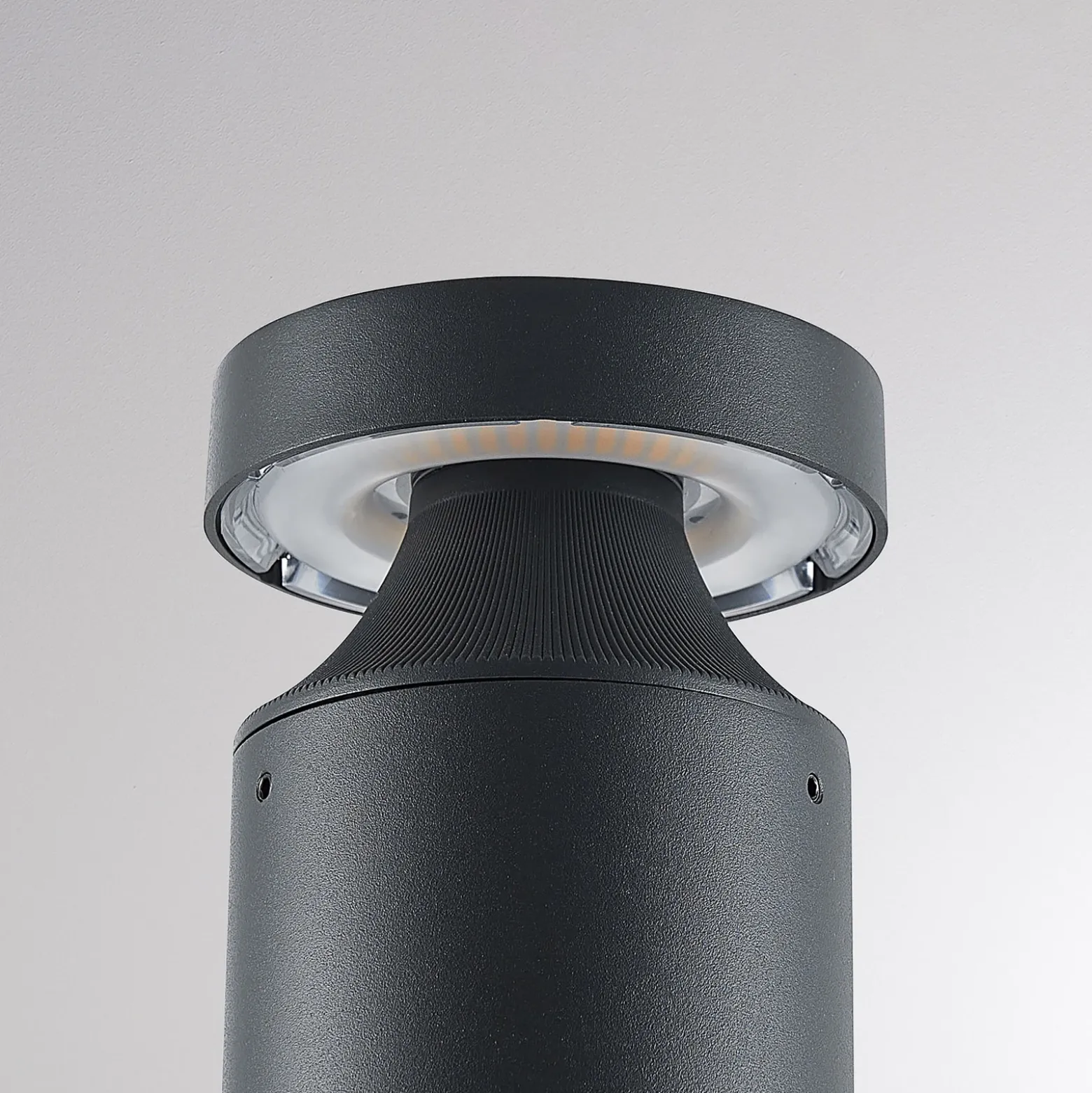 Lámpara sobremuro LED «Mona» de Molto Luce, Ø 10 cm, aluminio, altura 45 cm