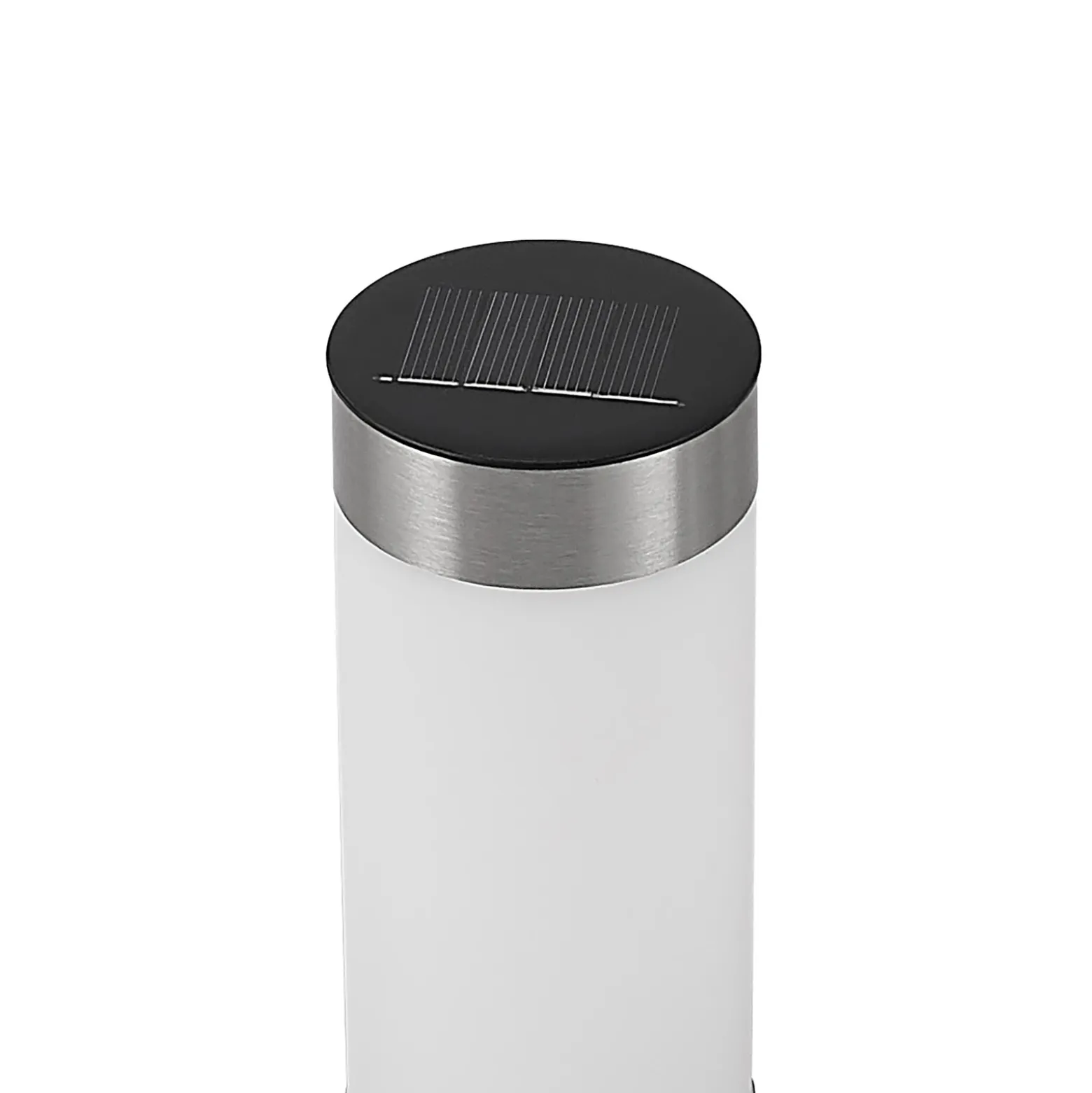 Lámpara sobremuro LED solar de Lindby, juego de 4, piqueta, 31 cm, IP44