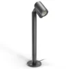 Lámpara sobremuro LED STEINEL Way C, antracita, IP65, RGBWW